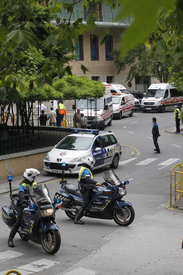 Un simulacro para el HUCA