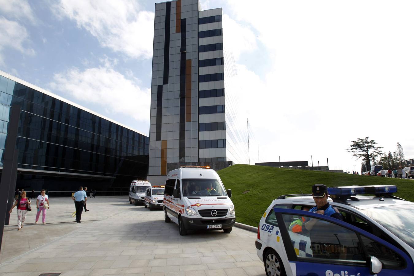 Un simulacro para el HUCA