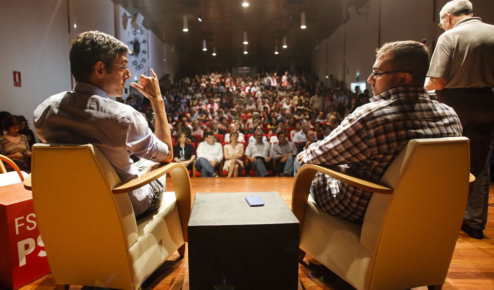 Eduardo Madina visita Asturias