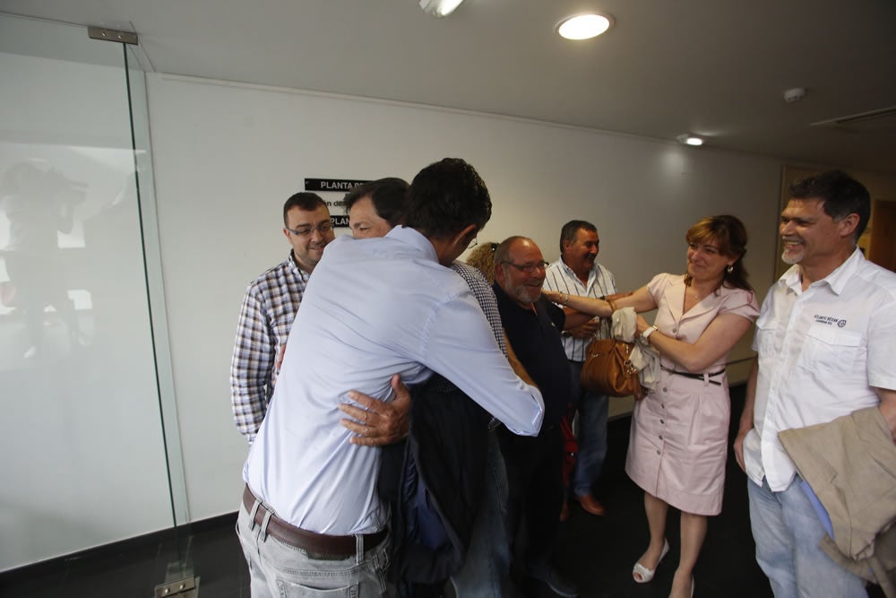 Eduardo Madina visita Asturias