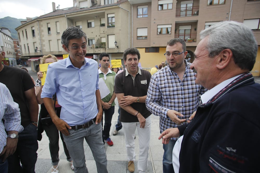 Eduardo Madina visita Asturias
