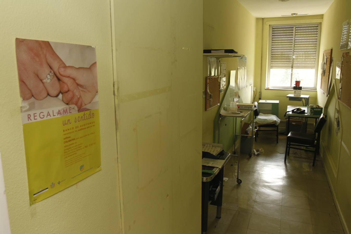 Un recorrido por el viejo HUCA vacío