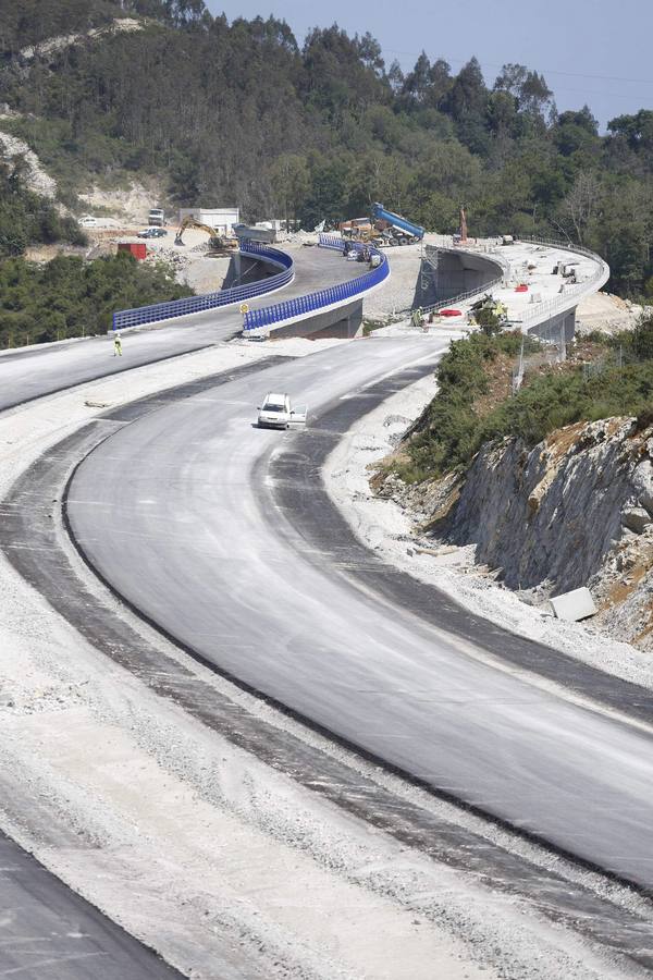 Estado de las obras de la autovía del Cantábrico