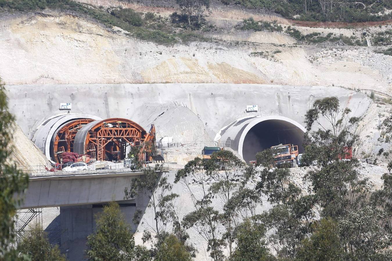 Estado de las obras de la autovía del Cantábrico