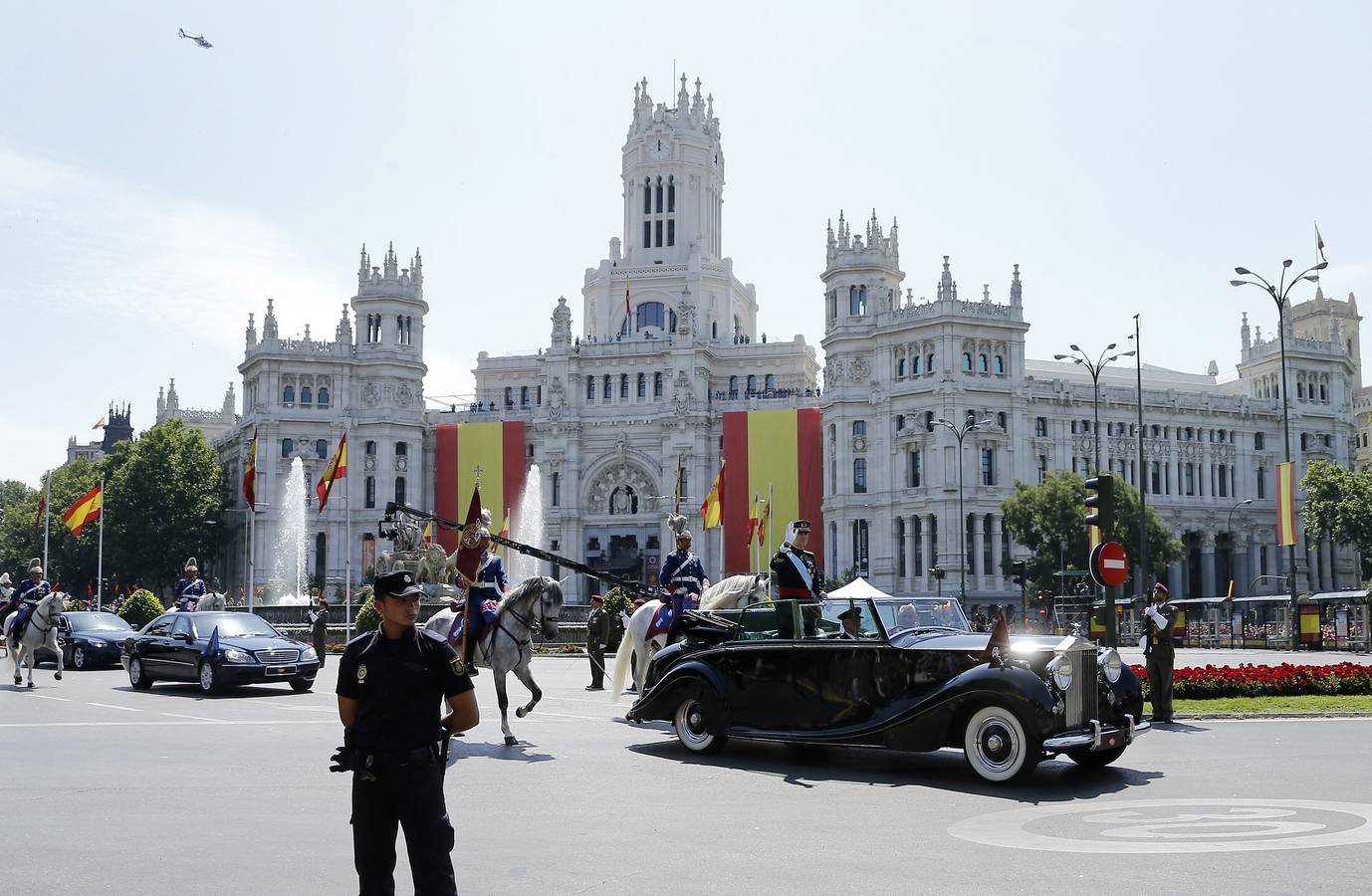 Los Reyes recorren Madrid