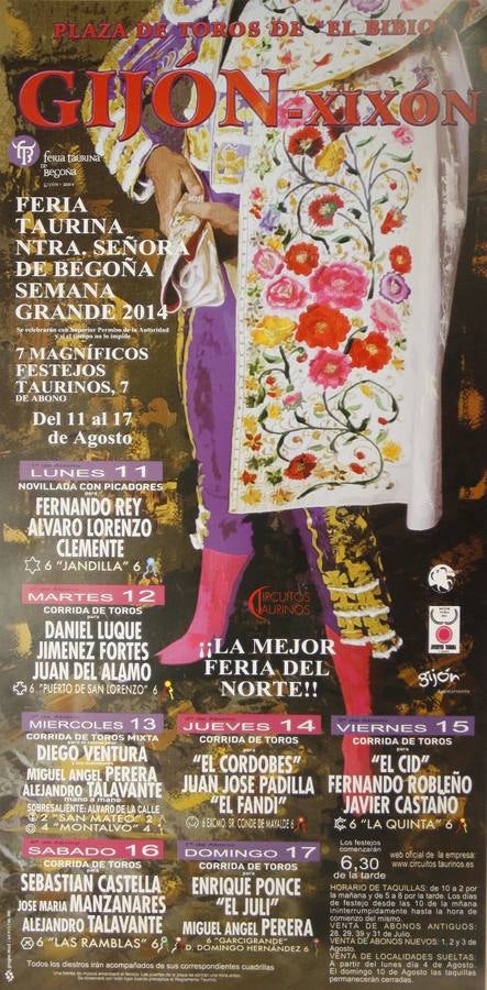 Presentación del cartel de la Feria de Begoña
