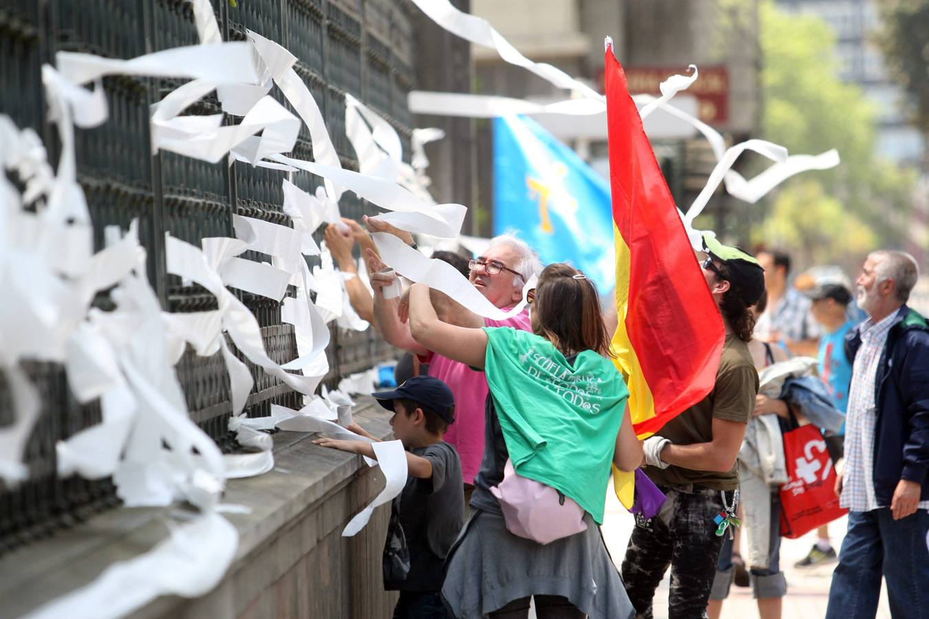 Manifestación por Oviedo contra la crisis y los recortes