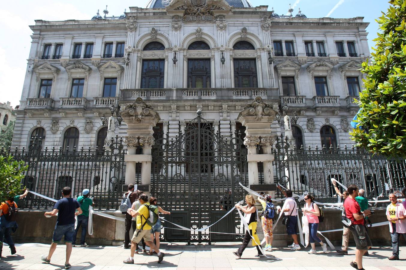 Manifestación por Oviedo contra la crisis y los recortes
