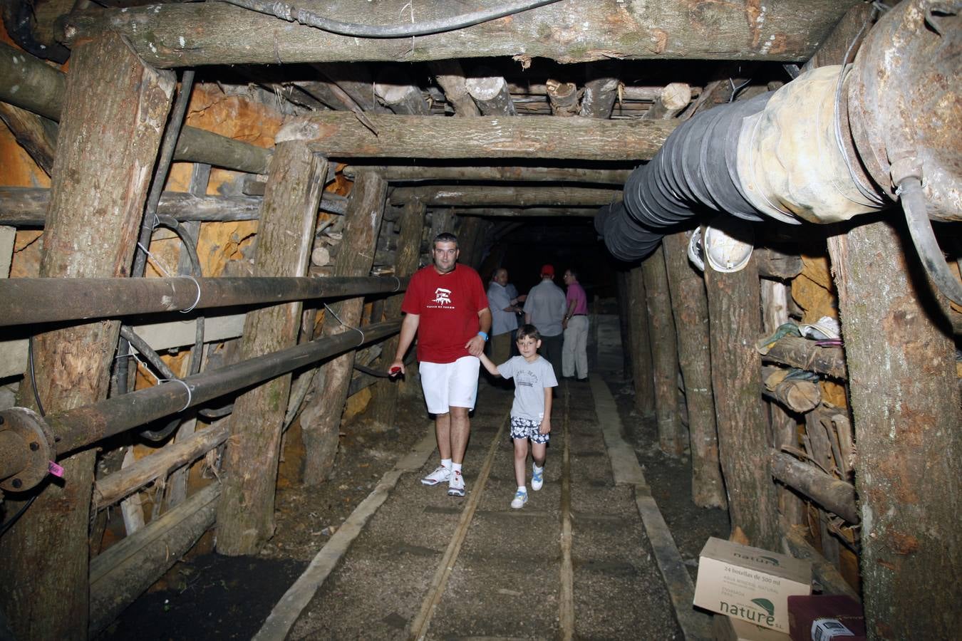 Inauguración del socavón de La Rebaldana en Turón