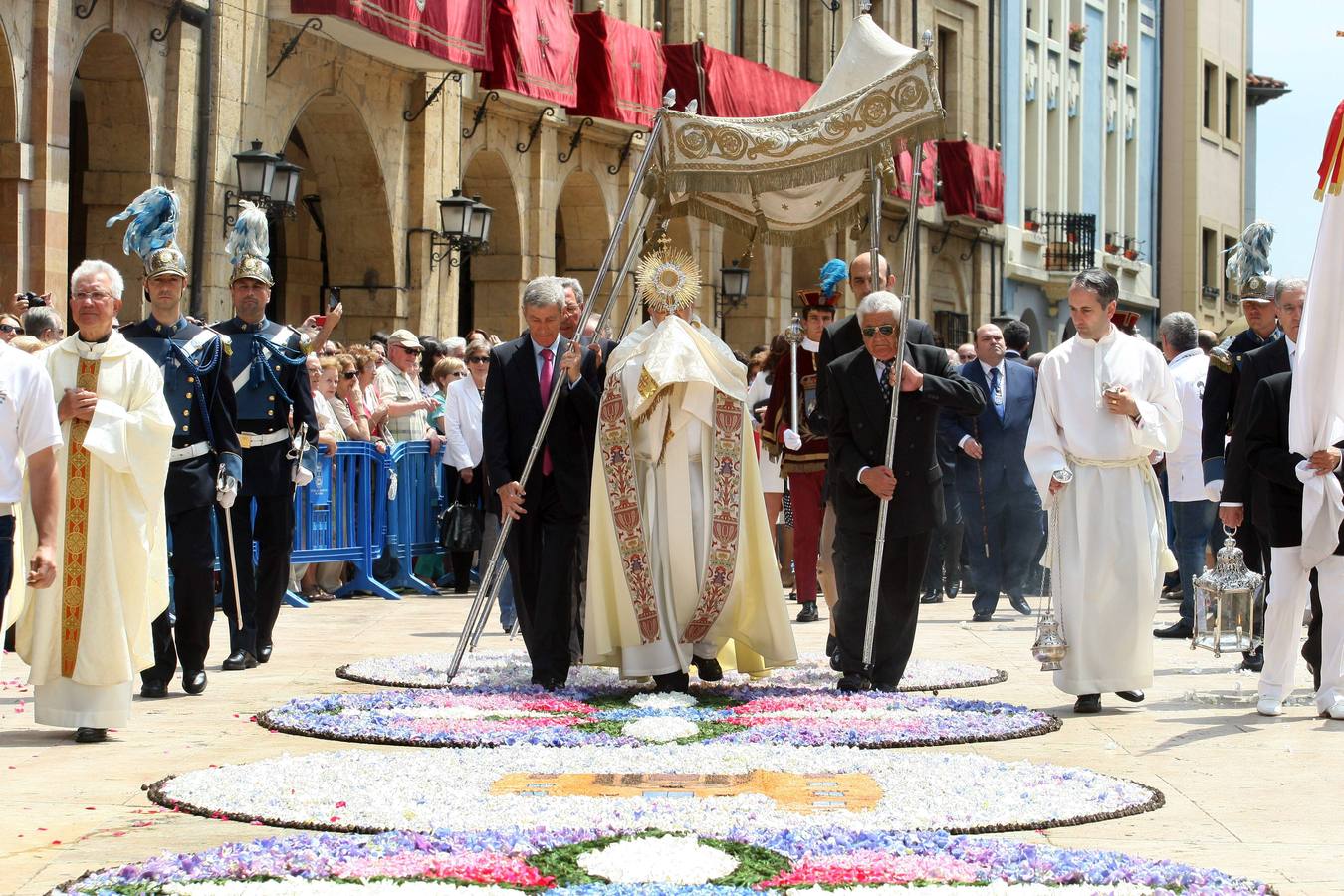 Procesión del Corpus Christi en Oviedo