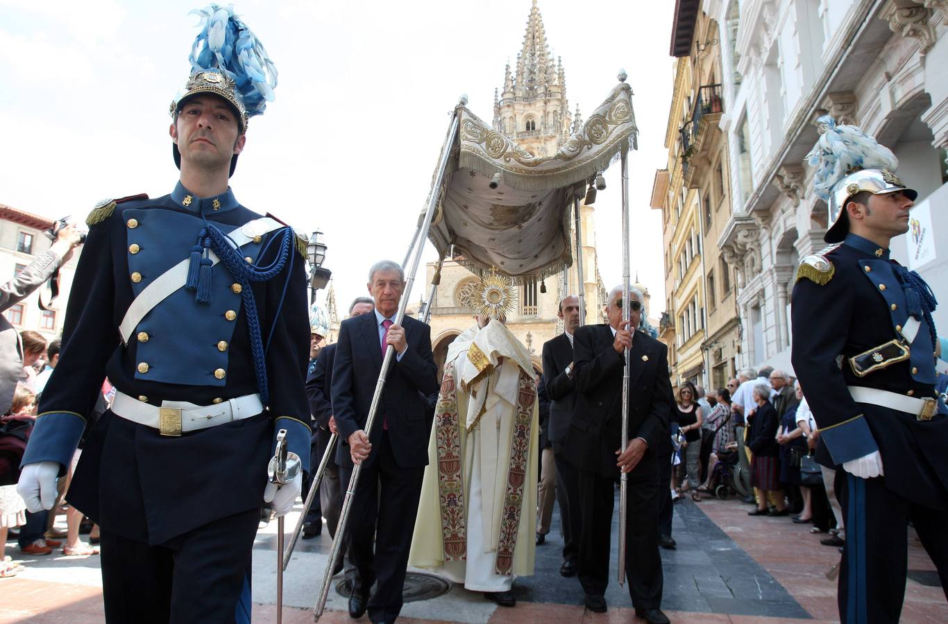 Procesión del Corpus Christi en Oviedo
