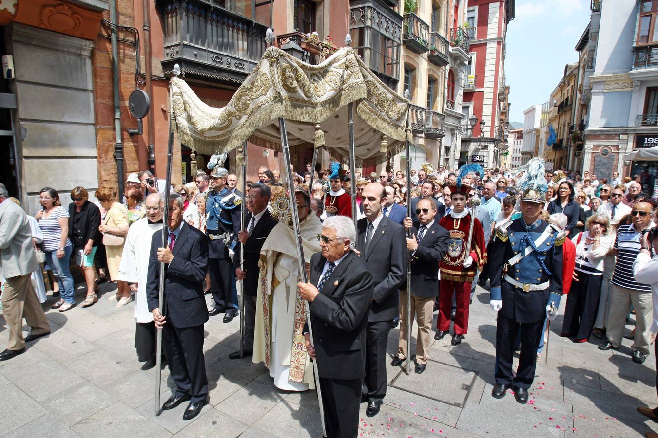 Procesión del Corpus Christi en Oviedo