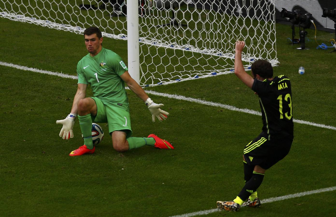 El último partido de los asturianos Villa, Mata y Cazorla en el Mundial de Brasil
