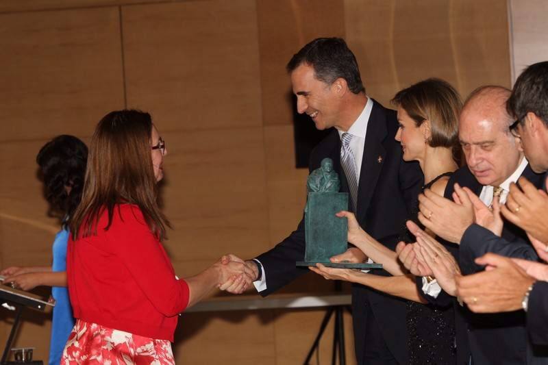 Los Reyes entregan los premios de la Fundación Príncipe de Girona