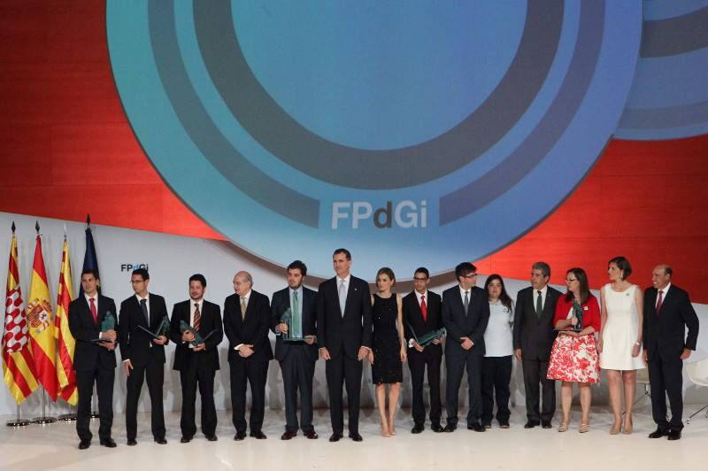 Los Reyes entregan los premios de la Fundación Príncipe de Girona