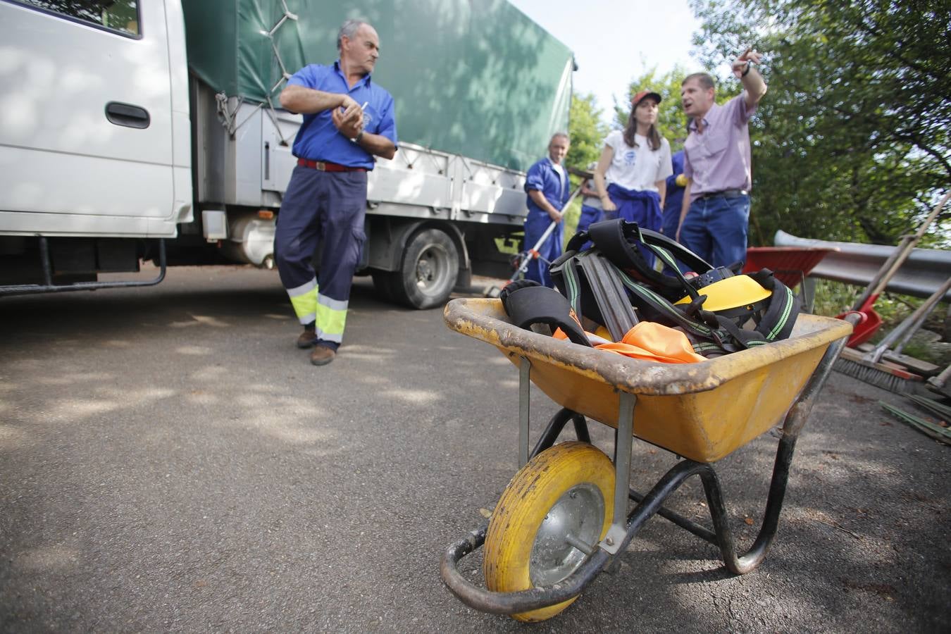 Presos con un trabajo