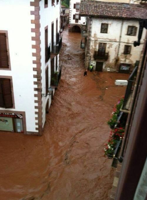 Las impactantes imágenes de las inundaciones en Elizondo