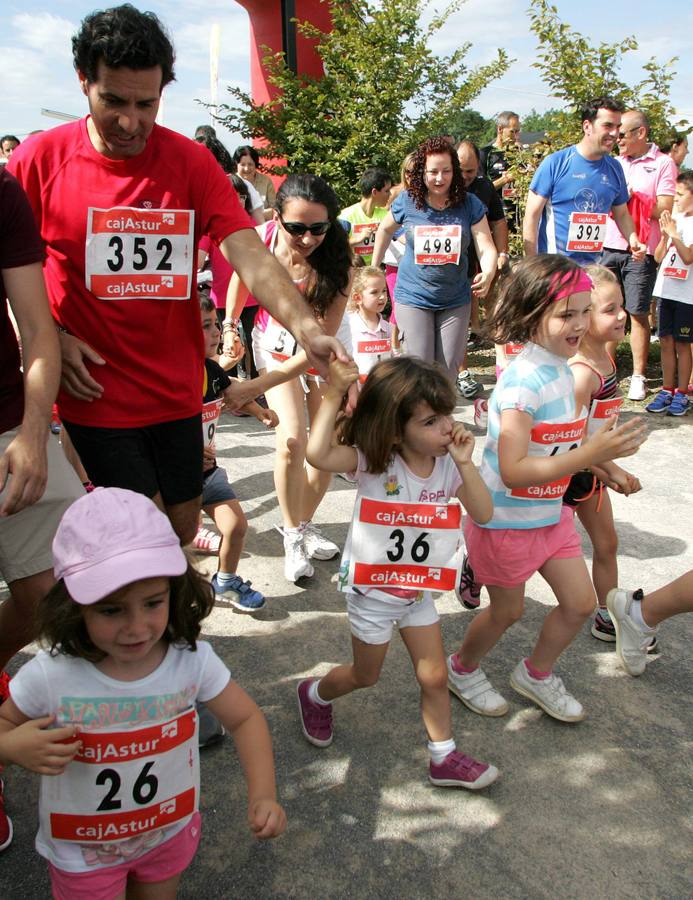 Cuatrocientas personas corren en Gijón contra el síndrome de Sanfilippo