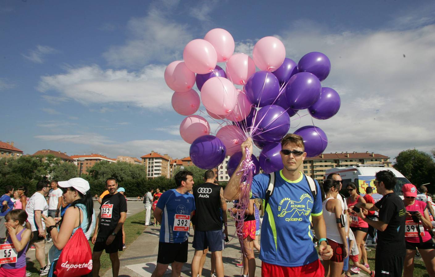 Cuatrocientas personas corren en Gijón contra el síndrome de Sanfilippo