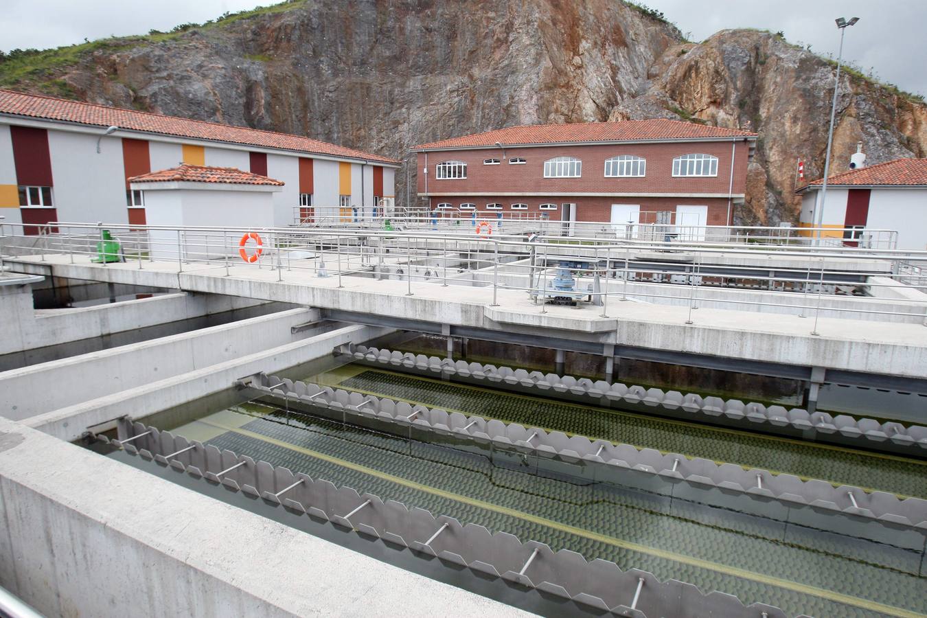 Inauguración de la planta de agua de Cabornio en Oviedo