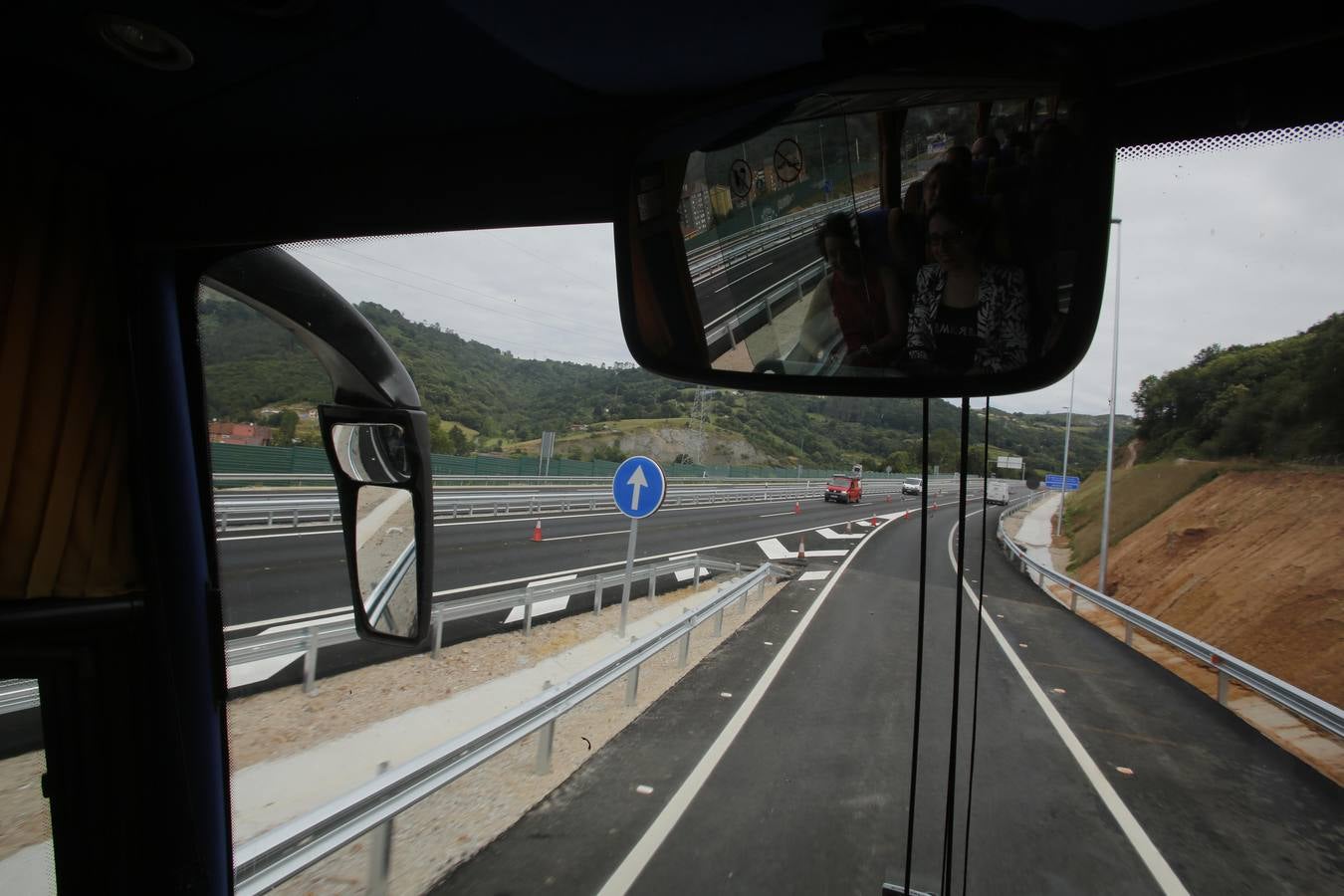 Inauguración de los túneles de Riaño