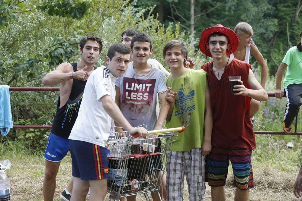 La jira de Sotrondio acaba en el barro