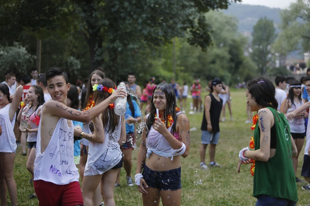 La jira de Sotrondio acaba en el barro