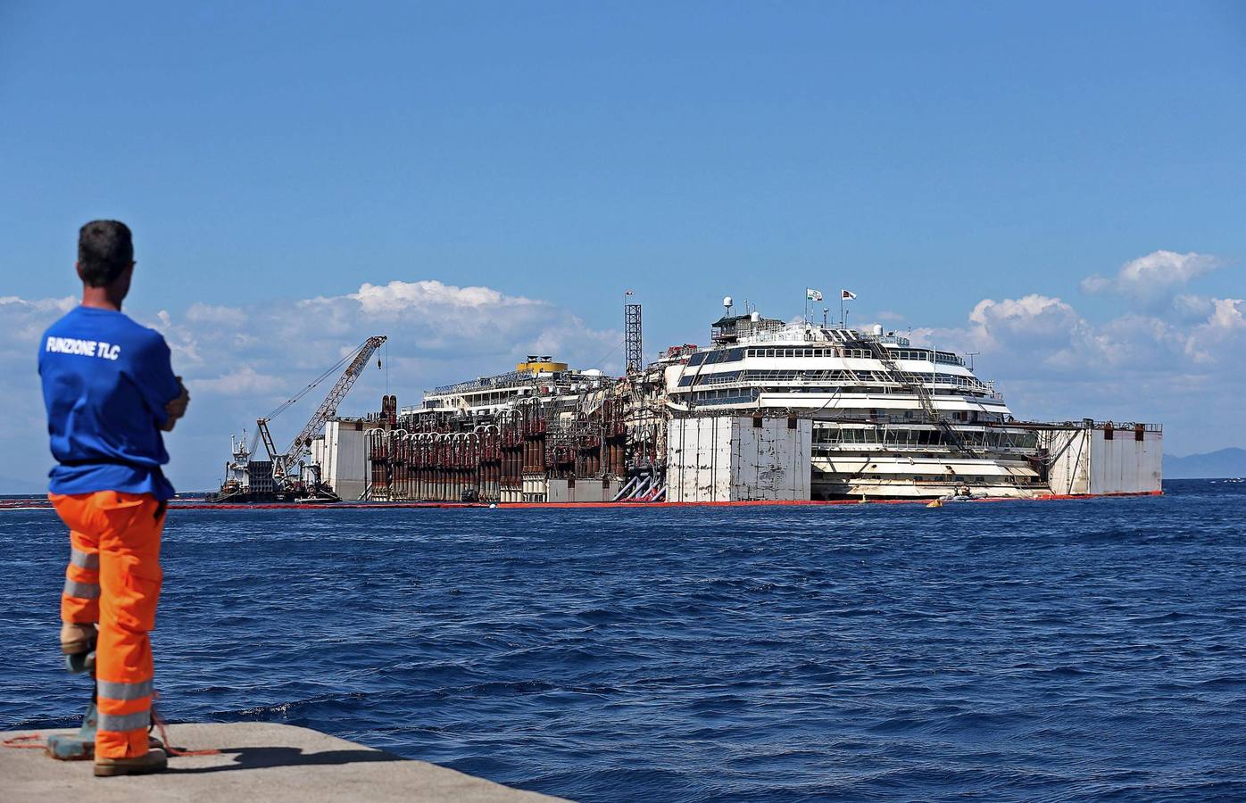 La última travesía del Costa Concordia