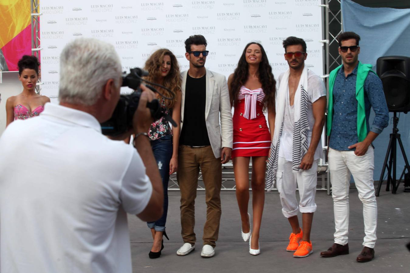 Desfile de moda y belleza, en Avilés