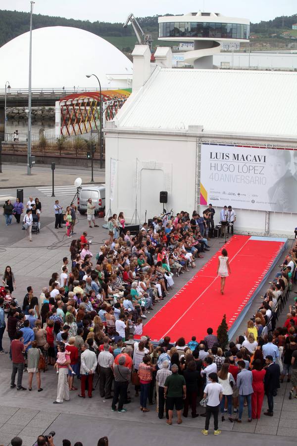 Desfile de moda y belleza, en Avilés