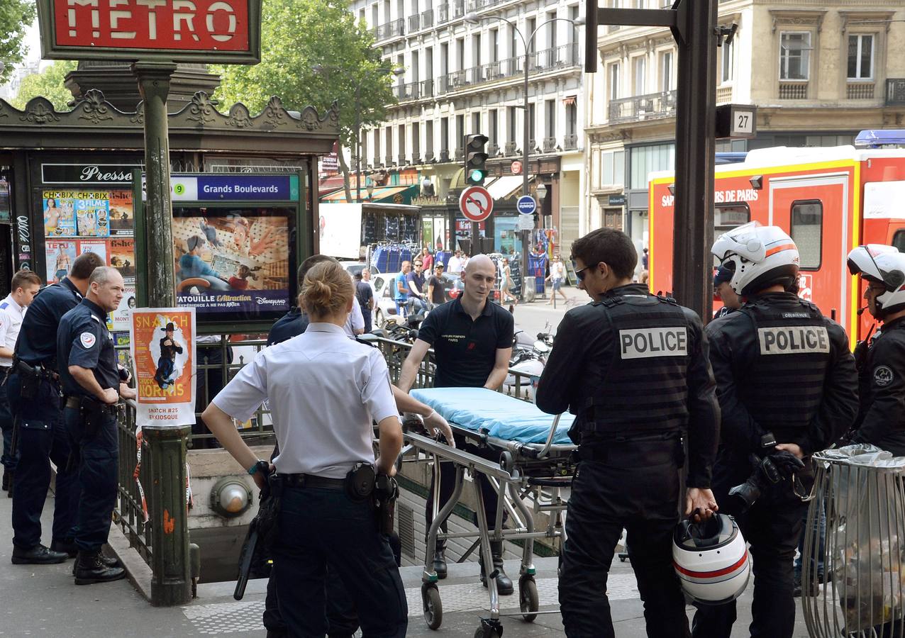 Disturbios en París en una protesta a favor de Palestina