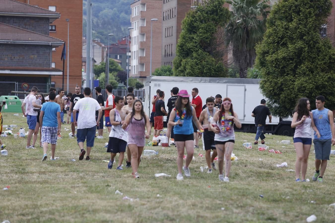 El Entrego despide sus fiestas con la jira