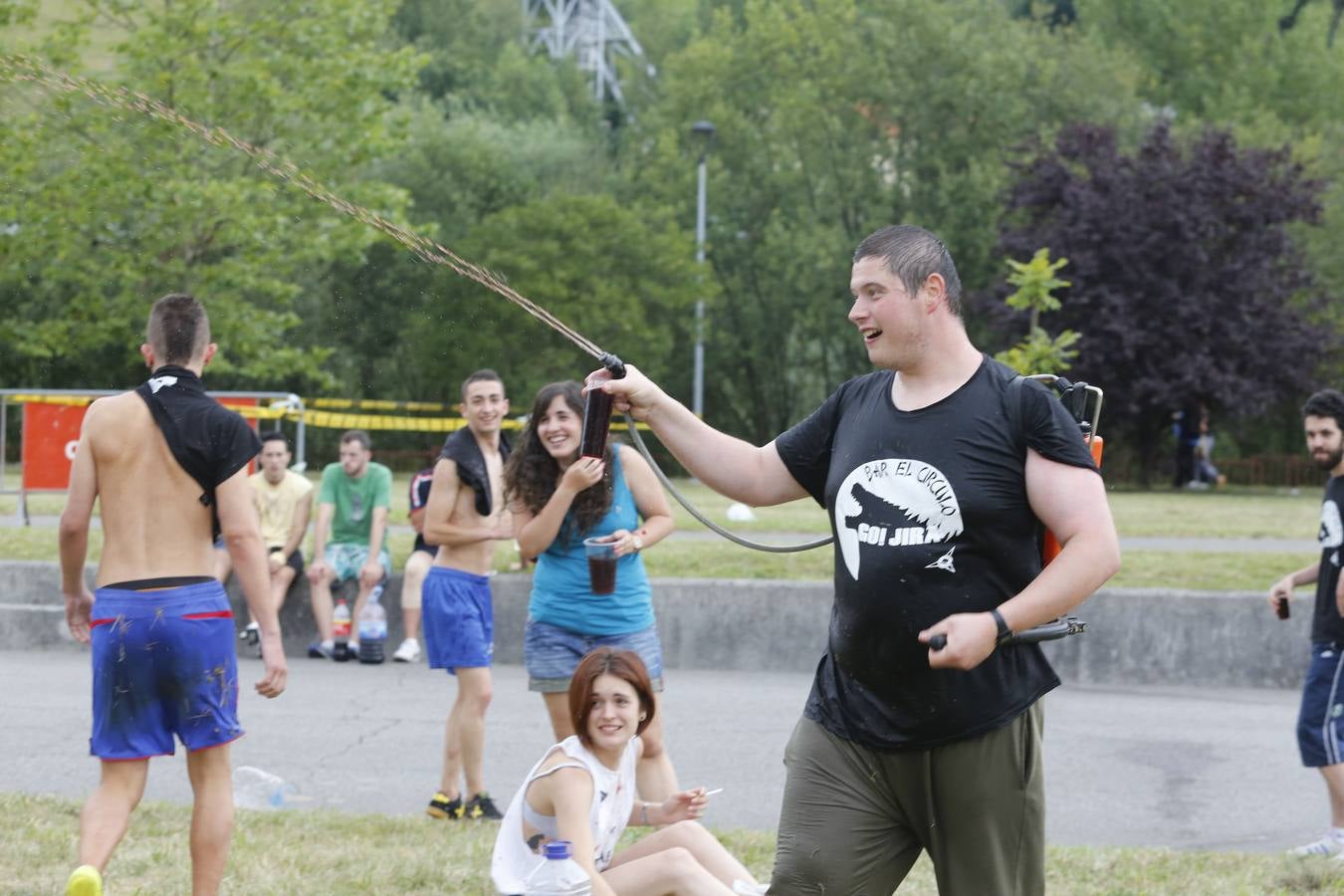 El Entrego despide sus fiestas con la jira