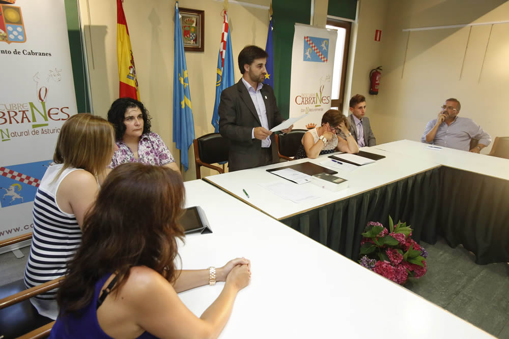 Gerardo Fabián, nuevo alcalde de Cabranes