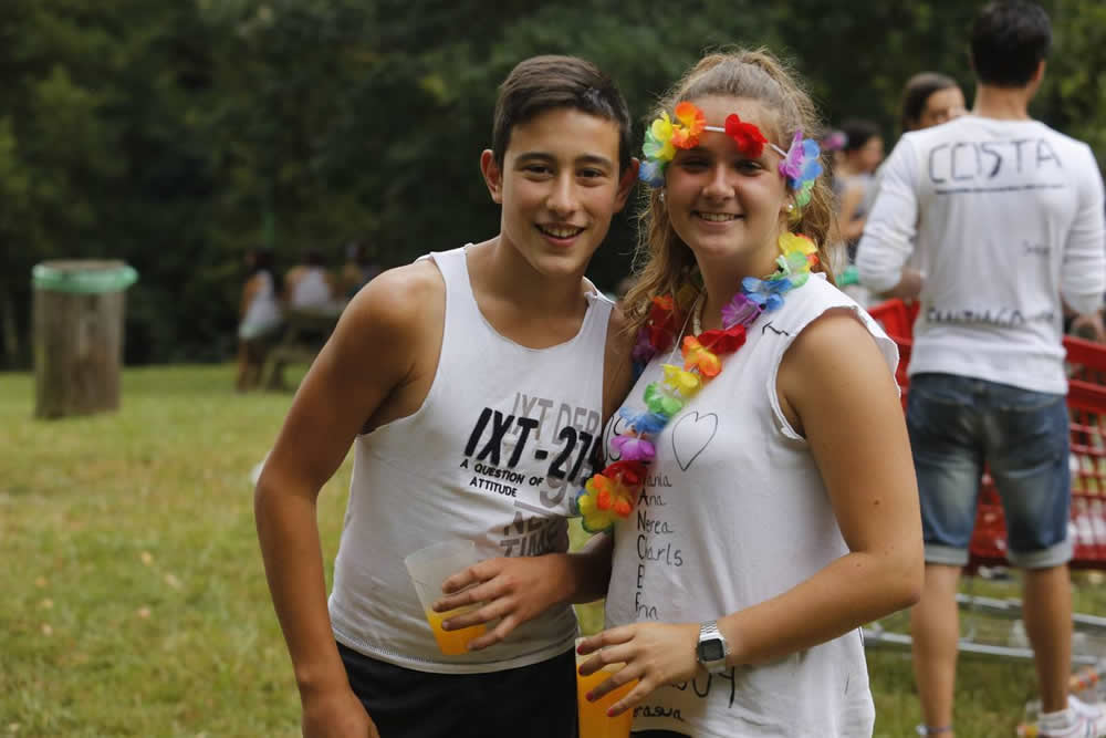 La jira de Santiago cierra las fiesta de Sama de Langreo