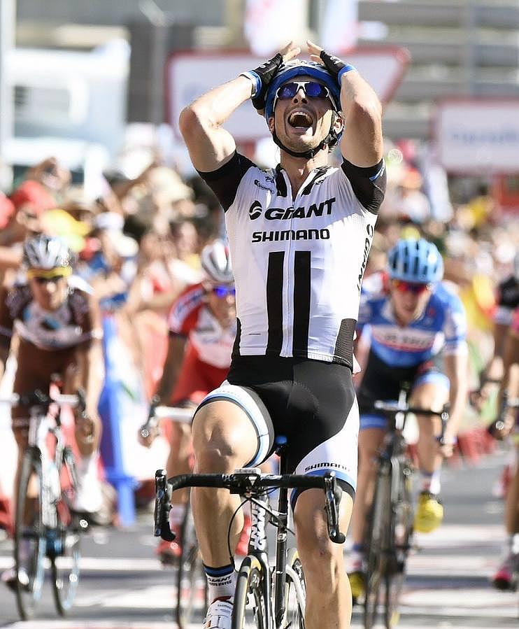 Matthews continúa siento el líder de la Vuelta a España 2014, a pesar del triunfo del alemán del Garmin-Shimano.