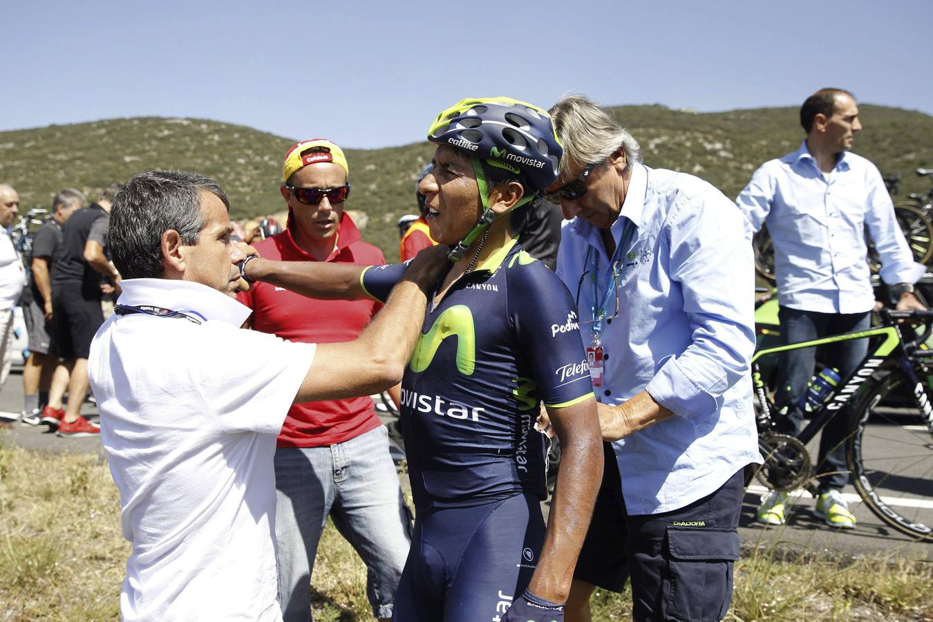 Fabio Aru logra la victoria en San Miguel de Aralar