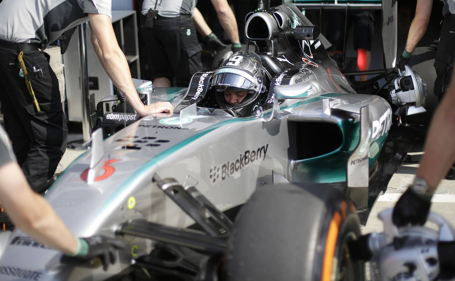 Las mejores imágenes de los entrenamientos libres de Monza