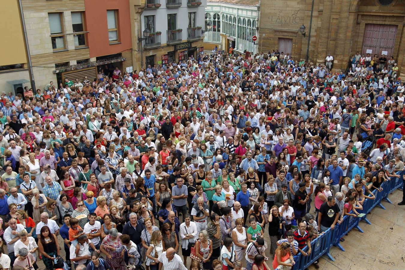 Víctor Manuel lee el pregón de las Fiestas de San Mateo