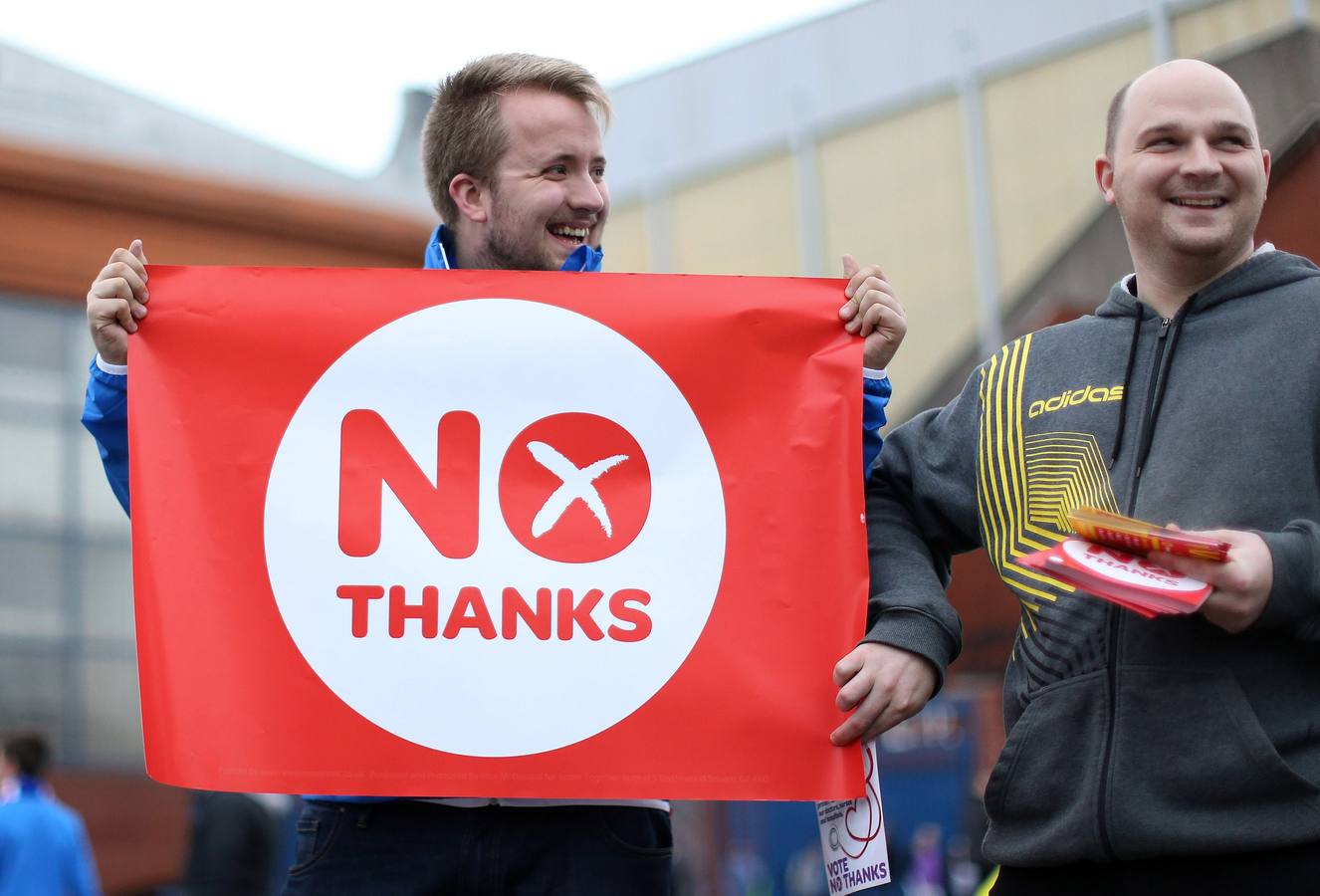 Escocia, dividida ante el referéndum