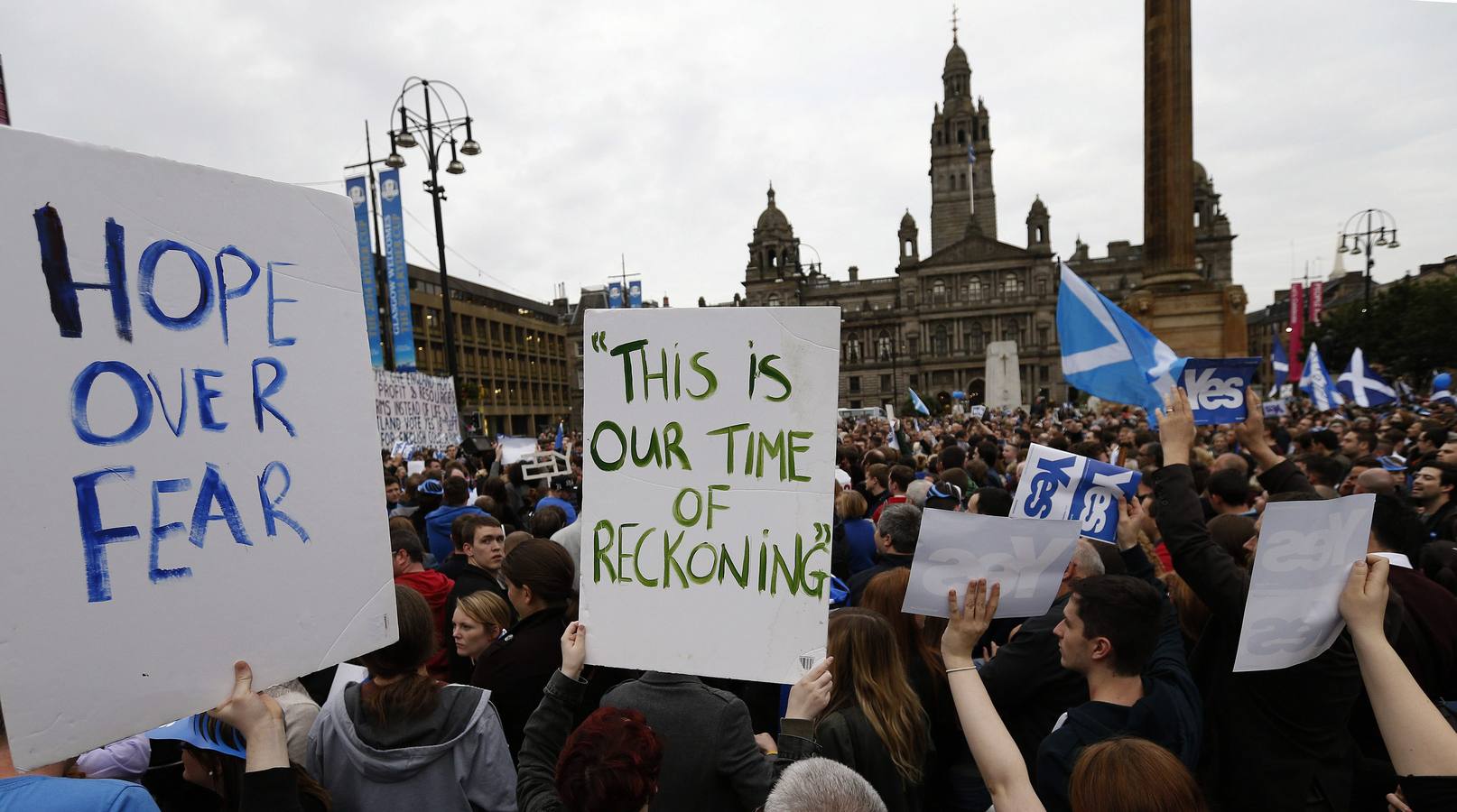 Escocia, dividida ante el referéndum