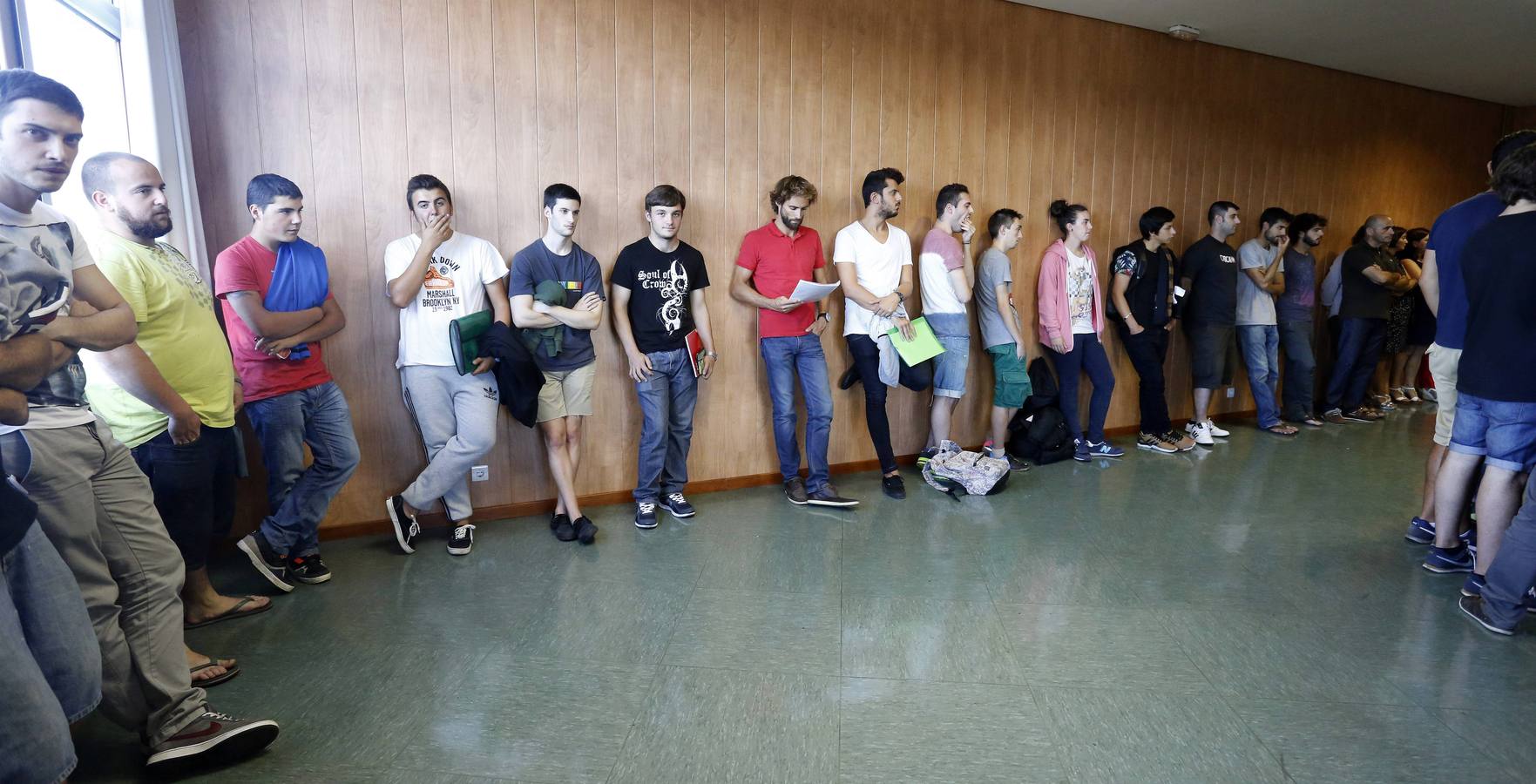 Primer día de clase para los estudiantes asturianos de Educación Secundaria