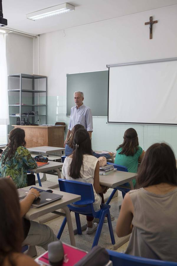 Primer día de clase para los estudiantes asturianos de Educación Secundaria