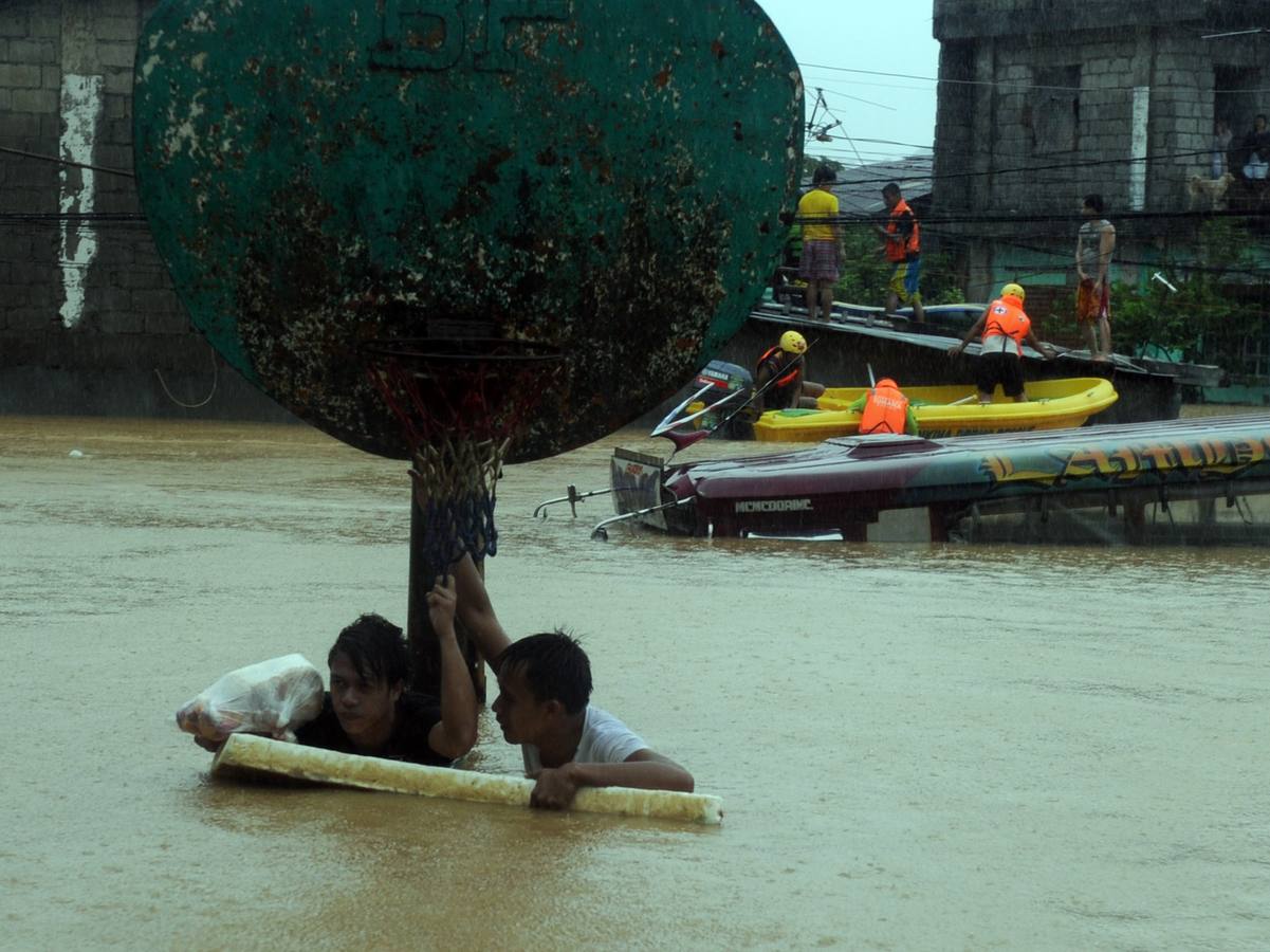 Inundaciones en Filipinas