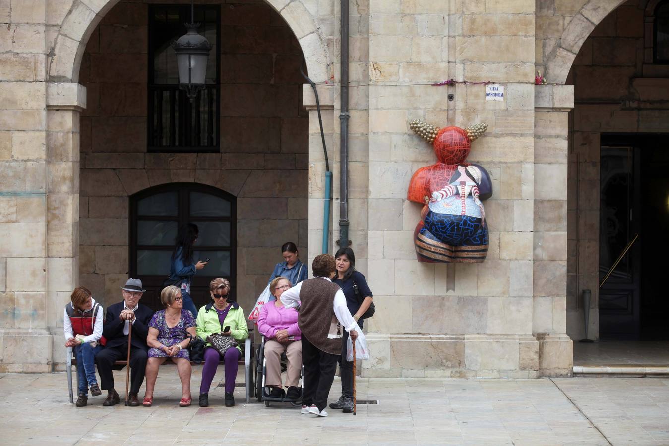 Avilés, una ciudad llena monstruas