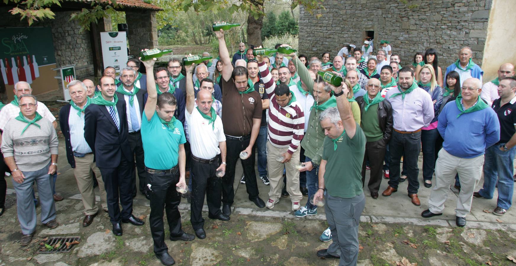 Presentación de Gijón de Sidra en el Museo del Pueblo de Asturias