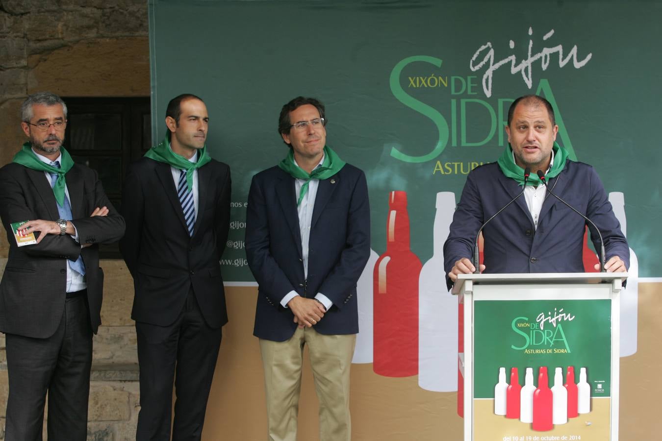 Presentación de Gijón de Sidra en el Museo del Pueblo de Asturias