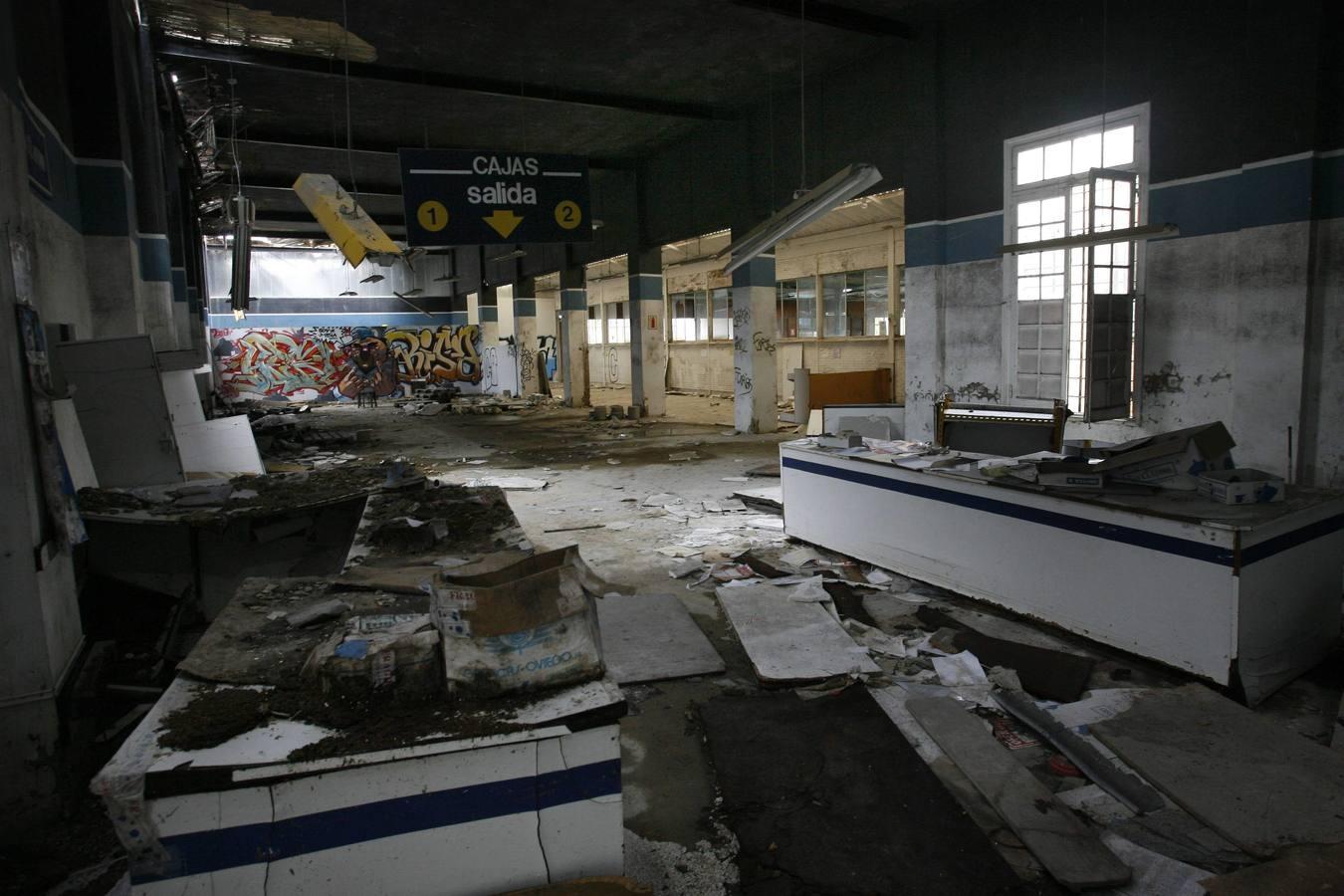 El desolador estado de la fábrica de loza de San Claudio