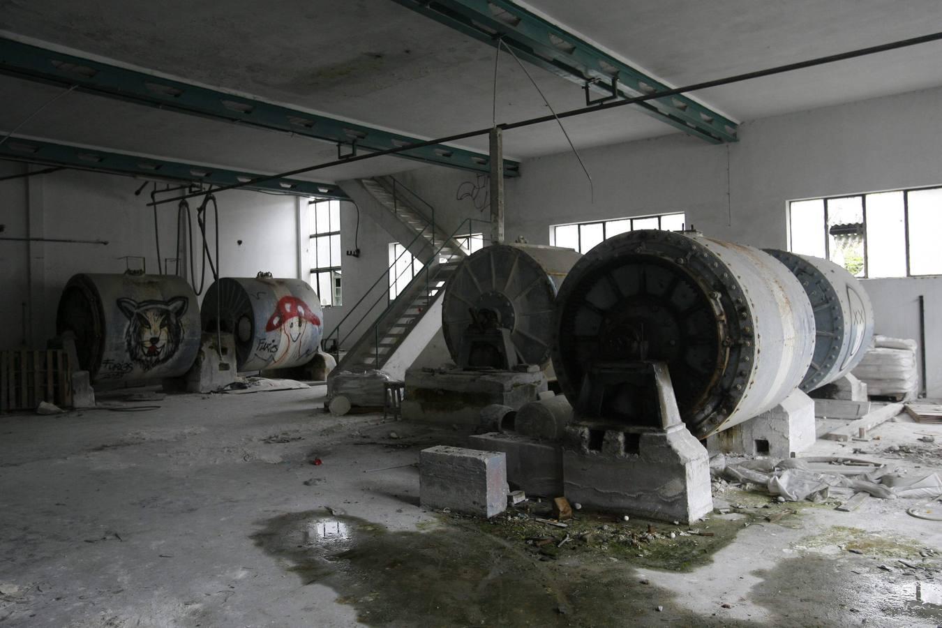 El desolador estado de la fábrica de loza de San Claudio