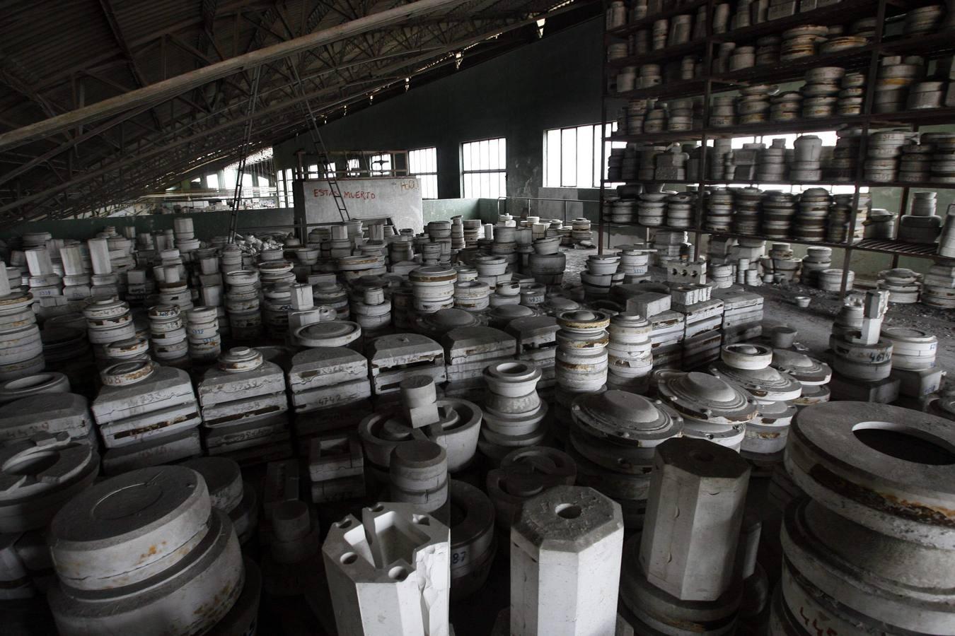 El desolador estado de la fábrica de loza de San Claudio